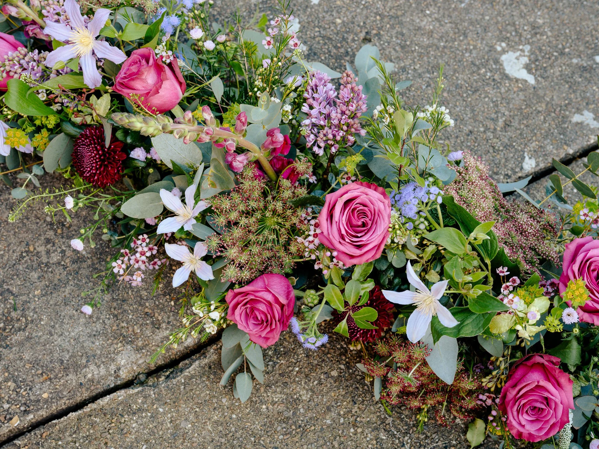 A signature seasonal bouquet by Plantology on the Lane